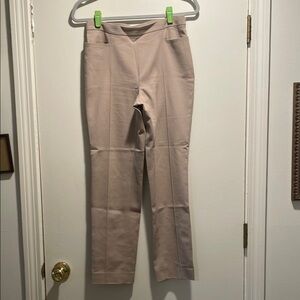 Akris Punto Tan Straight Leg Pants
